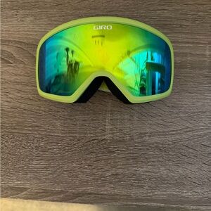 Youth Giro Goggles with Reflective Green Lens